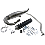 Avgassystem Tecnigas E-NOX Steel (Derbi Senda -99)