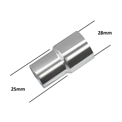 Avgasadapter 25mm utsida -> 28mm insida (AM6)