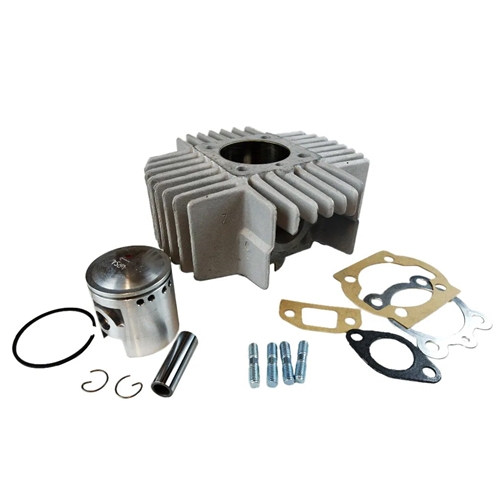 Cylindersats 45mm/70cc/4portar/Alum. AIRSAL (Puch Maxi) Stora kylflänsar, reservdelar moped, RINAB