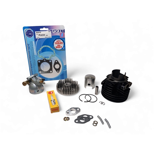 Trimkit 60cc/10mm kolvbult/15mm förg. (Puch fläktkylda), reservdelar moped, RINAB