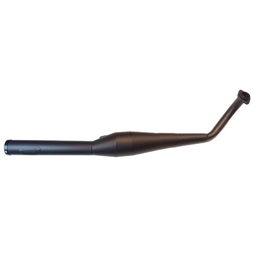 Avgassystem EVO-1, Bullet Race, svart, Reservdelar till moped, RINAB, moped, 