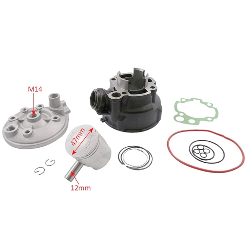 Cylinderkit sport 70cc (Minarelli AM), 2Extreme