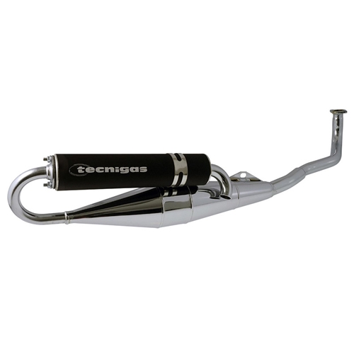 Avgassystem Tecnigas Next-R, krom (Tomos A35)
