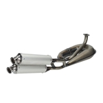 Avgassystem dubbel ljuddämpare (Tomos A3/A35), TECNO