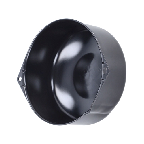 Generatorkåpa m. logo Svart (Puch Maxi/Magnum) Fast Arrow, reservdelar och tillbehör till moped, RINAB