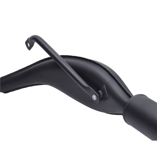 Avgassystem 28mm High Fish, svart - TECNO (Tomos A3/A35)