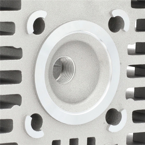 Topplock 38mm, högkomp, aluminium (Tomos A35)