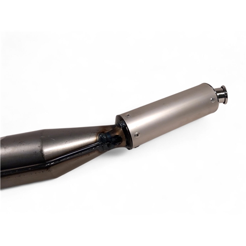 Avgassystem 28mm/Klarlackad/Alum (Tomos A35) TECNO, reservdelar, moped, RINAB