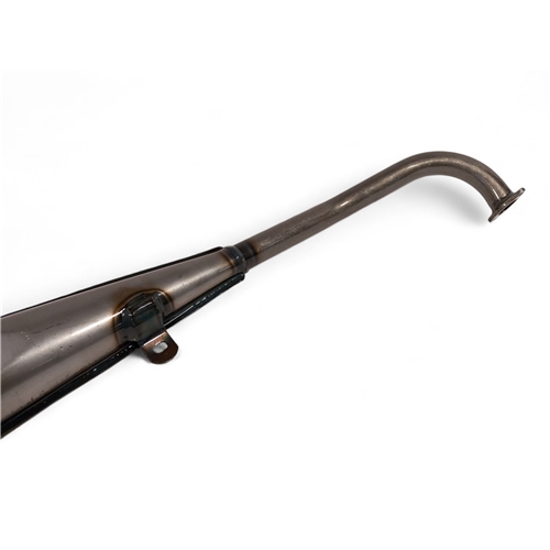 Avgassystem 28mm/Klarlackad/Alum (Tomos A35) TECNO, reservdelar, moped, RINAB