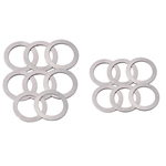 Shimssats, växellåda & pedalaxel (Sachs 50/3, 50/4)