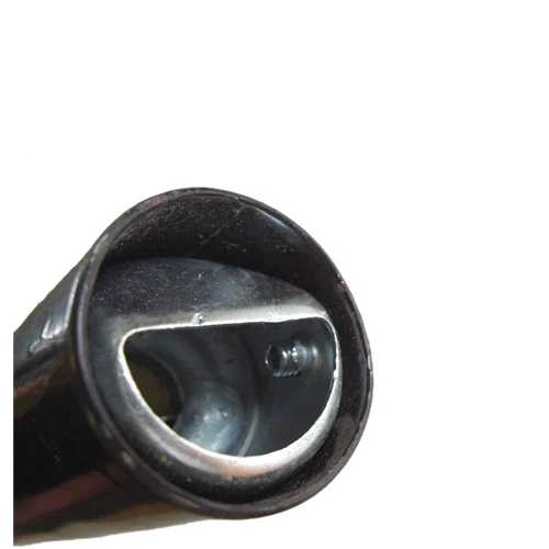 Avgassystem, svart, överliggande (Suzuki AC50), Reservdelar till moped, RINAB, moped, 