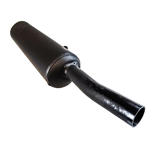 Ljuddämpare Giannelli, svart (Suzuki TS50X/80X), Reservdelar till moped, RINAB, moped, 