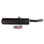 Ljuddämpare Giannelli, svart (Suzuki TS50X/80X)