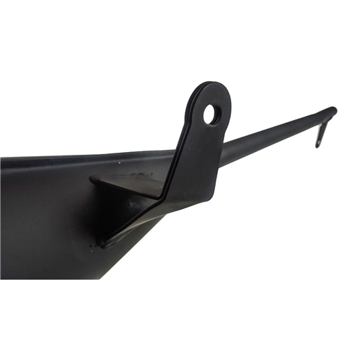 Avgassystem Giannelli, svart (Suzuki TS80X), Reservdelar till moped, RINAB, moped, 