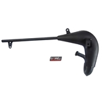 Avgassystem Giannelli, svart (Suzuki TS80X)