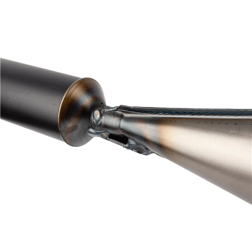 Avgassystem 22mm, Klarlackad/Svart (Piaggio Ciao) POLINI, RINAB