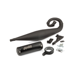 Avgassystem "For Race", Svart (Piaggio Ciao/Bravo mf) POLINI