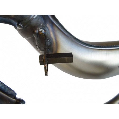 Avgassystem 22mm, Klarlackad (Piaggio Ciao) POLINI Top One, RINAB