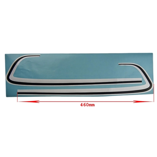 Tankdekalsats (Suzuki K50 M 1975-76), Reservdelar till moped, RINAB, moped, 