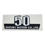 Sidokåpsdekal (Suzuki K50 M 1975-76)