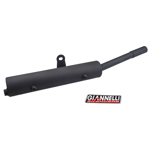 Ljuddämpare svart (Yamaha DT50/R) RINAB, tillbehö, reservdelar, moped 