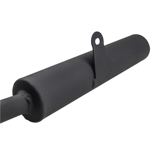 Ljuddämpare svart (Yamaha DT50/R) RINAB, tillbehö, reservdelar, moped 