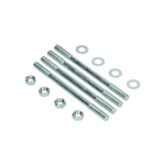 Pinnbultsats M8 x 120mm, 4-pack bult/mutter/bricka (Honda/Kreidler)