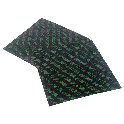 Reedmembran ark, kolfiber, 110x100mm - POLINI