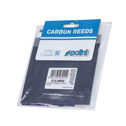 Reedmembran ark, kolfiber, 110x100mm - POLINI