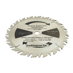 Röjsågsklinga 250 x 25.4 x 1.8 mm