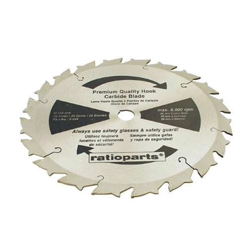 Röjsågsklinga 250 x 25.4 x 1.8 mm, RINAB