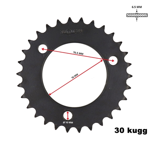 Bakdrev (Honda MT/MB50), reservdelar och tillbehör till moped, RINAB