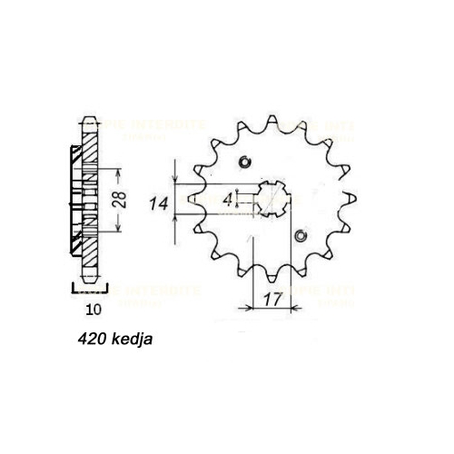 Framdrev (Derbi -99)