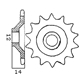 Framdrev (Zündapp 2/3 vxl, splines)