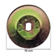 Remskiva 70mm (Piaggio Bravo/Ciao/SI)