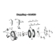 Gummipackning 3 x 10 x 2, koppling (Sachs)