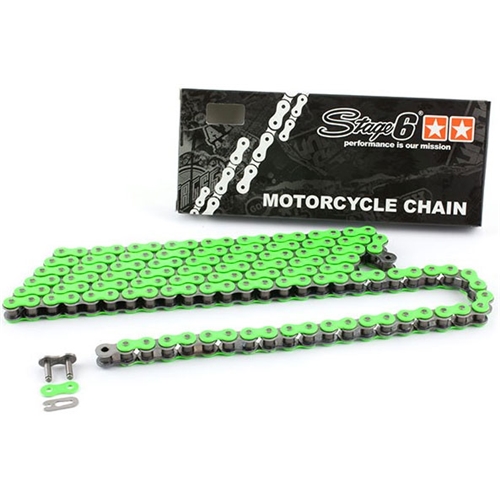 Kedja HQ Stage6 GRÖN 420/140, reservdelar moped, RINAB