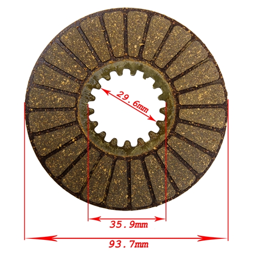 Kopplingslamell (Sachs 50/2, 50/3 & 50/4) NEWFREN, Reservdelar till moped, RINAB, moped, 