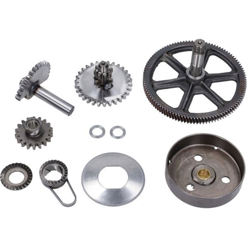 Kickstartsats, drevaxelsats m. kopplingskorg (Puch Maxi/E50), RINAb