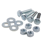 Bultsats bakdrev, 4-pack M7x25mm bult/bricka/mutter (Tomos A3/A35)