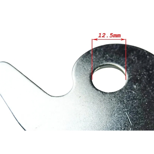 Kedjesträckare höger, 12mm hål (Tomos äldre)