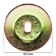 Remskiva 65mm (Piaggio Bravo/Ciao/SI)