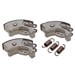 Kopplingsbackar 3 st. (Piaggio Ciao m.fl.) utan variator NEWFREN