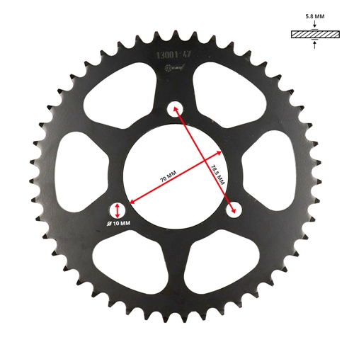 Bakdrev - ESJOT (Honda MT/MB50)