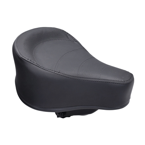 Sadel, Svart m. vit text (Puch Florida/Maxi senare modeller), reservdelar och tillbehör till moped, RINAB