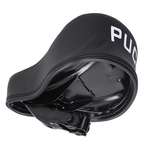 Sadel, Svart m. vit text (Puch Florida/Maxi senare modeller), reservdelar och tillbehör till moped, RINAB