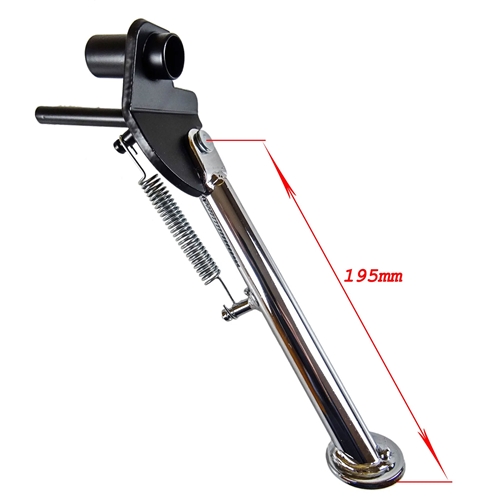 Sidostöd, Svart/Krom (Piaggio Ciao), reservdelar och tillbehör till moped, RINAB