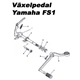 Växelpedal (Yamaha FS1/Chappy)