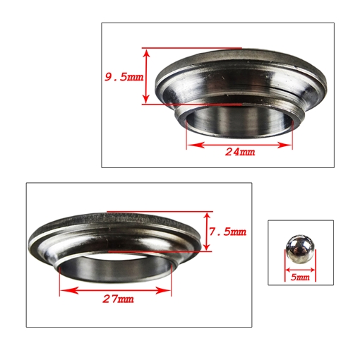 Styrlagersats (Suzuki K50), Reservdelar till moped, RINAB, moped, 