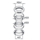 Styrlagersats 27mm (MBK/Yamaha -01)
